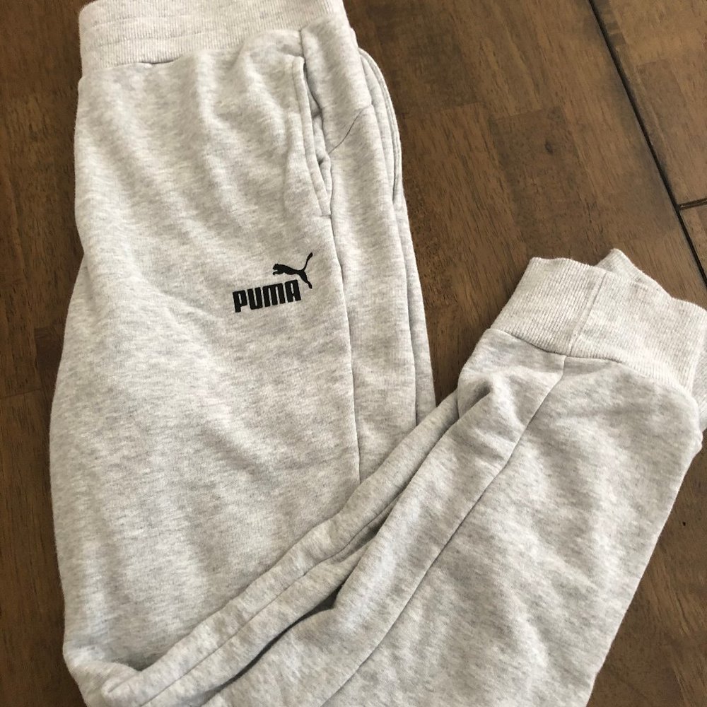Grey Puma Joggers